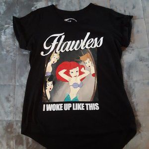Disney The Little Mermaid Flawless Black T-Shirt